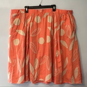 Lane Bryant peach colored skirt woman’s size 26/28